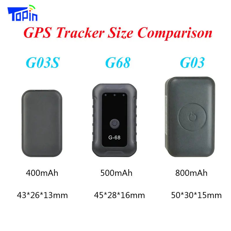 Advanced Process Micro Hidden Locator GSM Wifi LBS G68 Super Mini GPS Tracker for Tracking Kids Children Elderly Student Vehicle